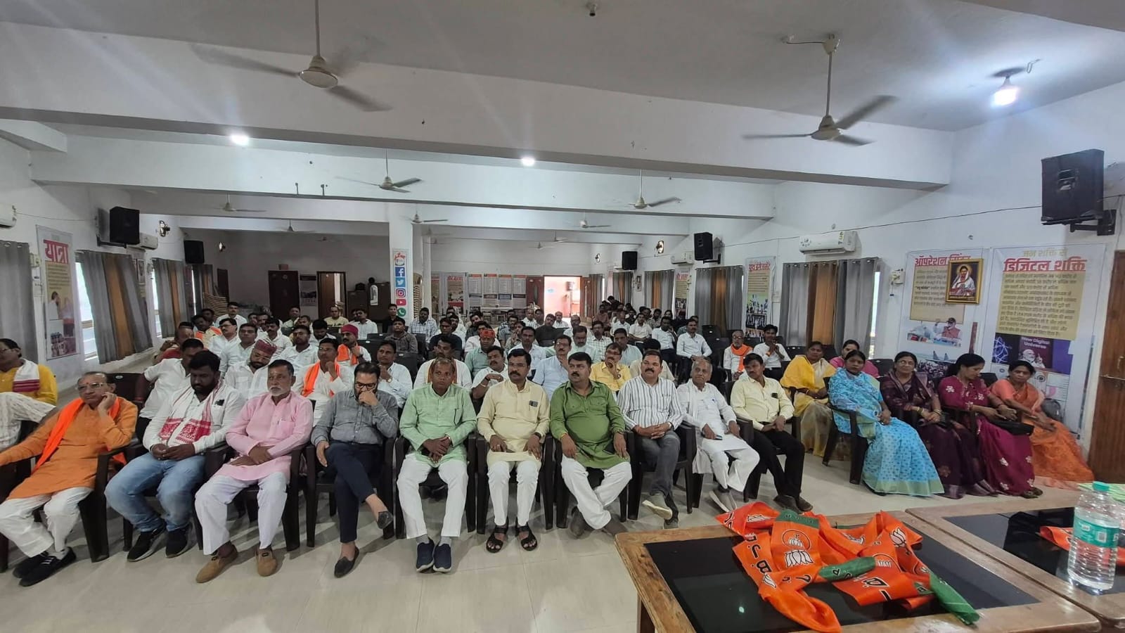 हर घर तिरंगा अभियान और संत रविदास कलश यात्रा को लेकर भाजपा की संगठनात्मक बैठक सम्पन्न