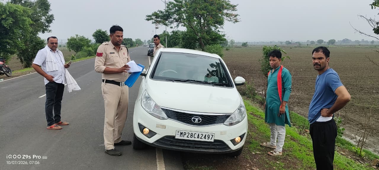बटियागढ़ पुलिस की बड़ी कार्रवाई: 13 पेटी अवैध देशी मसाला शराब व चार पहिया वाहन जब्त, एक आरोपी गिरफ्तार