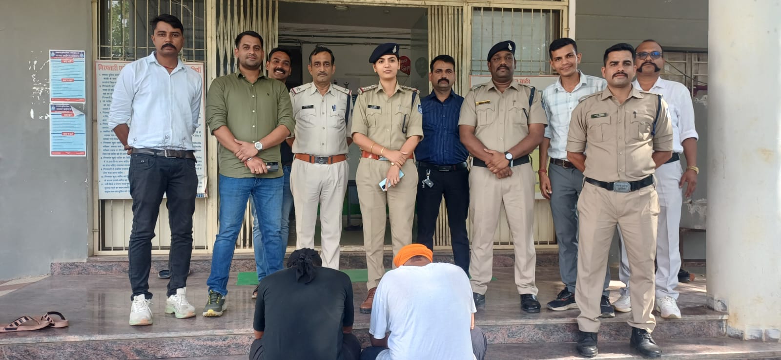 पथरिया पुलिस की बड़ी सफलता: विरागोदय जैन मंदिर चोरी का पर्दाफाश, दो आरोपी गिरफ्तार, ₹20 हजार नकद बरामद