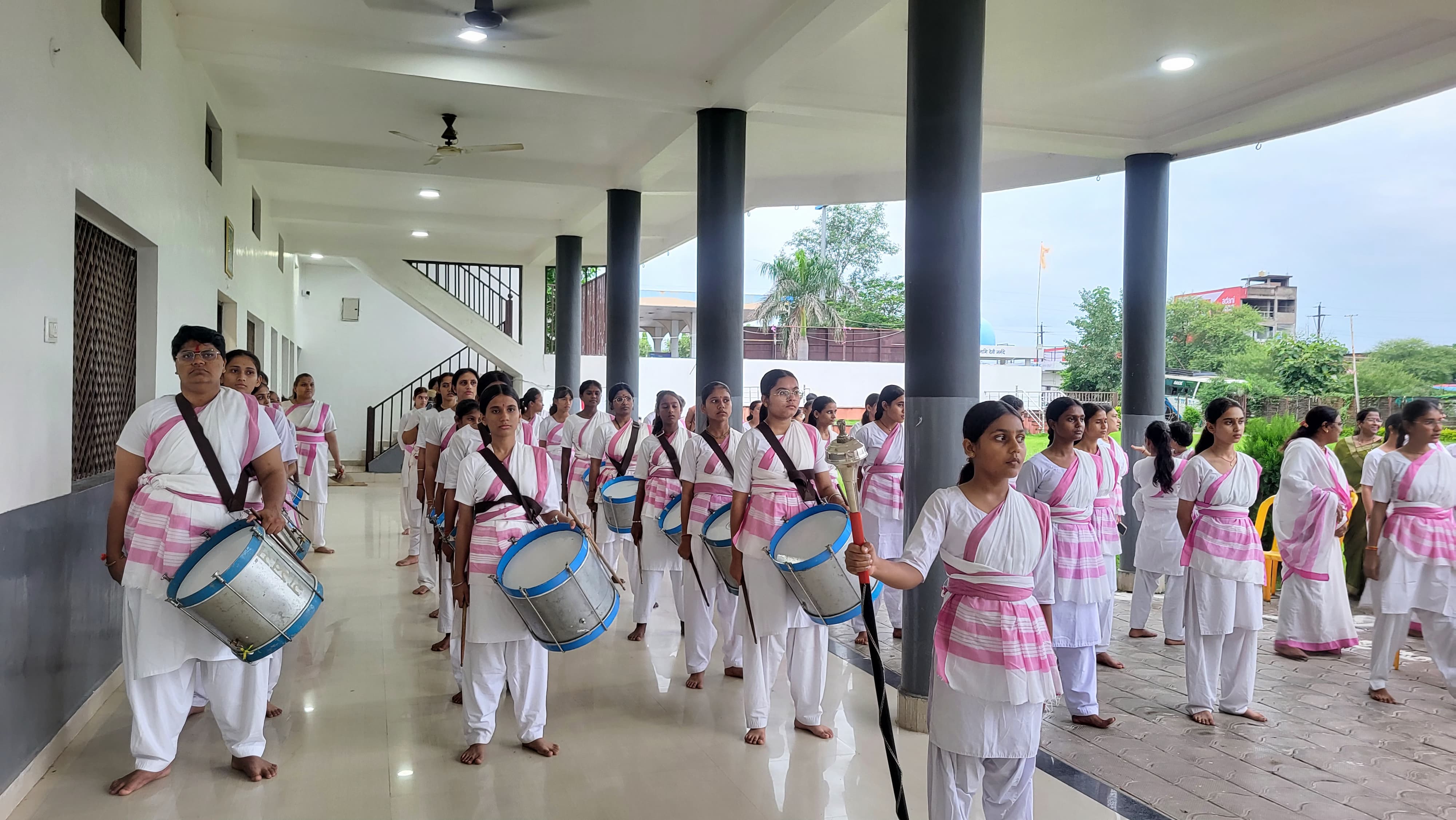 दमोह में राष्ट्र सेविका समिति का पांचदिवसीय घोष वर्ग संपन्न, 49 सेविकाओं ने दी शानदार प्रस्तुति